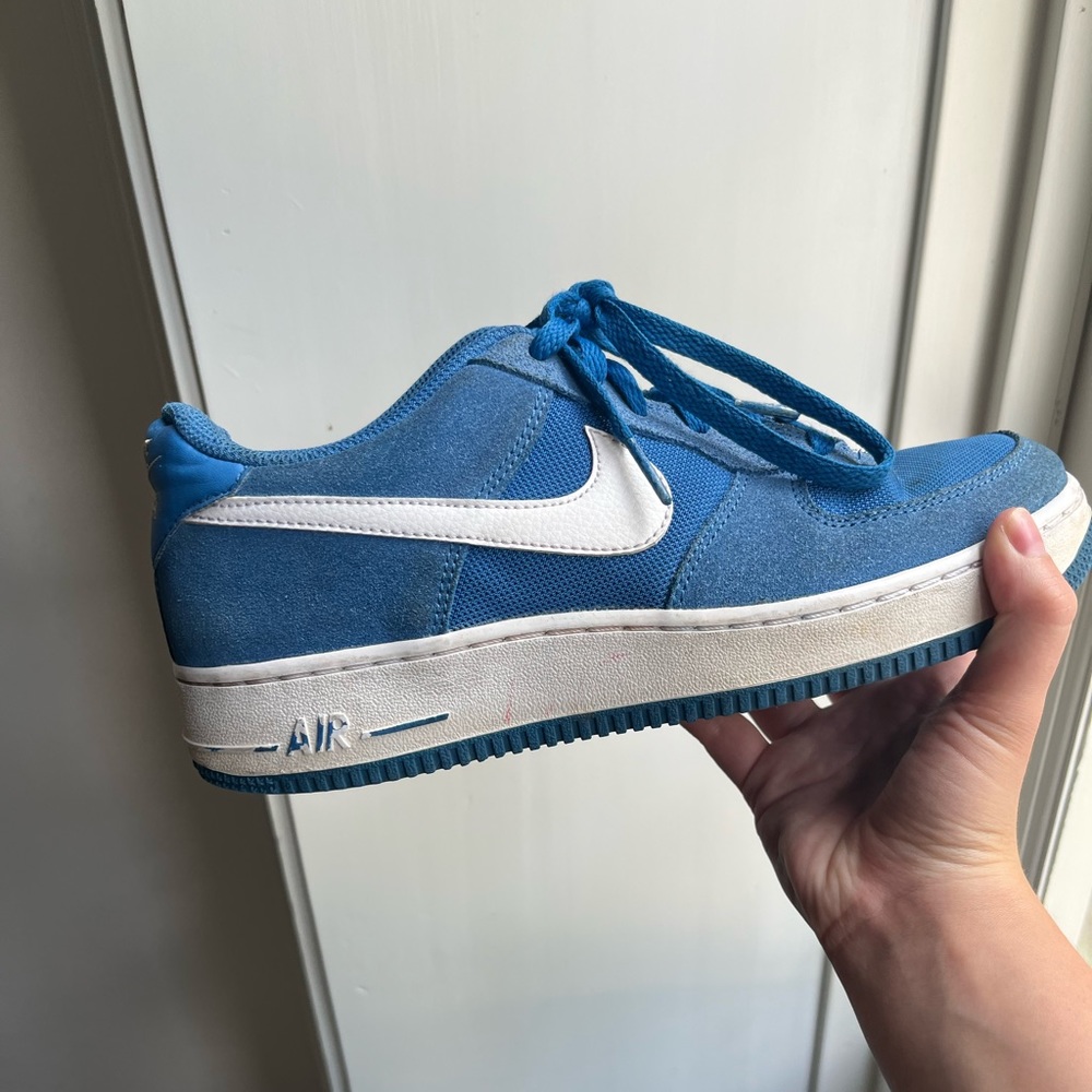 Blue Nike Air Force 1